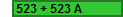 523 + 523 A