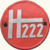 Schild H222 frei